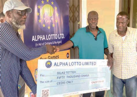 Alpha Lotto Limited – In Aid of Orphans And The Aged.